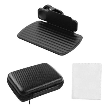 Klips odblaskowy do telefonu, lekki, czarny