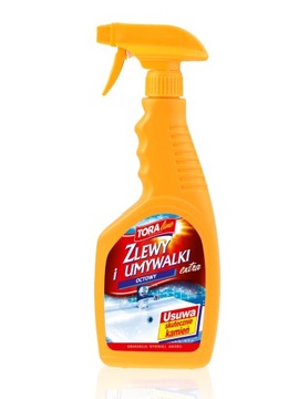 PŁYN DO ZLEWOZMYWAKÓW I BATERII USUWA KAMIŃ RDZE