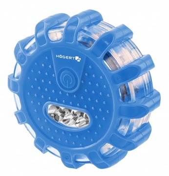 Lampa ostrzegawcza, flara, silny magnes, USB-C, 9 trybów świecenia