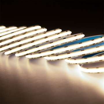 Светодиодная лента COB 12В 5М РОЛЛ НЕОНОВАЯ ЛЕНТА НЕЙТРАЛЬНАЯ БЕЛАЯ ЛИНИЯ 10Вт/м МОЩНАЯ