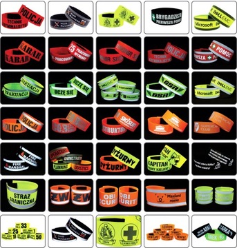 Нарукавная повязка шириной 5 см с вашим собственным логотипом.