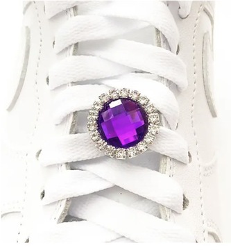 Симпатичные декоративные зажимы для обуви из камня и металла для женщин и мужчин