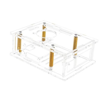 для Raspberry Pi 5 Металлический корпус с вентилятором и охлаждением P79C H6W3
