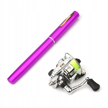 Pen Fishing Zestaw Wędek Fioletowy 1m
