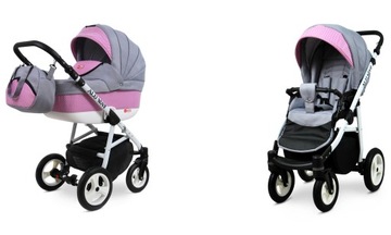 Wózek dziecięcy głęboki spacerówka BabyLux ALU WAY