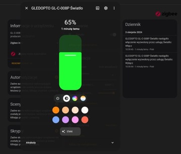 Контроллер MINI 5 в 1 ZigBee для умных светодиодных лент Home Assistant Hue TUYA