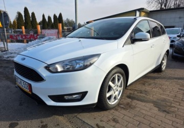 Ford Focus III Kombi Facelifting 1.0 EcoBoost 100KM 2018 Ford Focus SW Benzynkaserwisnowy rozrzad Benzyna 100KM, zdjęcie 3