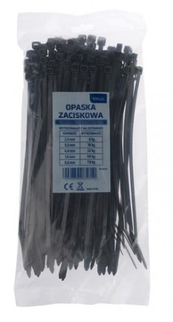 СВЯЗИ-ЗАЖИМЫ 2,5х100мм 100шт STRONG