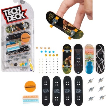 DESKOROLKI DO ZŁOŻENIA 4-PAK MAXALLURE + AKCESORIA TECH DECK
