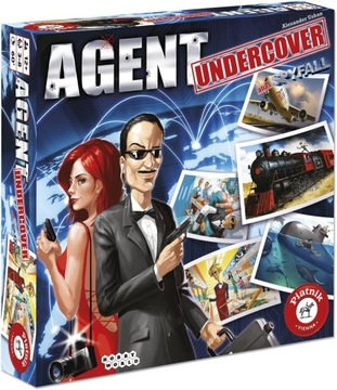 Piatnik Agent pod Przykrywką Gra Planszowa BRAK PL