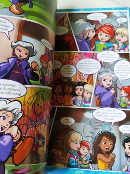 Журнал Lego Friends, кубики, стол для пинг-понга
