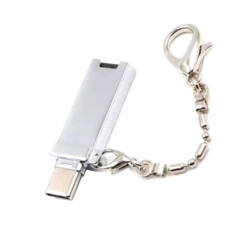 Универсальный металлический USB-адаптер для чтения карт памяти TF OTG