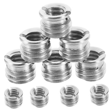 10 SZT. ADAPTER STOJAKA MIKROFONOWEGO 3/8 DO 1/4 ŚRUBA KAMERY