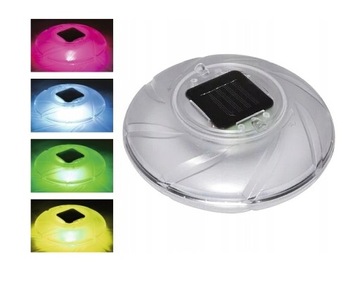 BESTWAY LED Красочная плавающая солнечная лампа для бассейна с джакузи