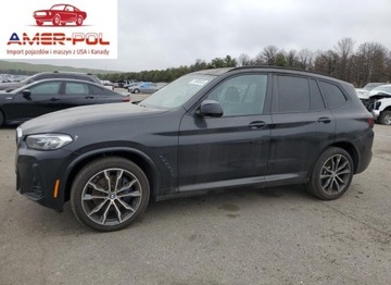 BMW X3 G01 2022 BMW X3 M40i 2022 3.0l 3.0 Benzyna 382KM