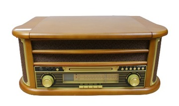 Retro Gramofon Musitrend MT402-1 USB DAB FM BT