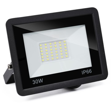 HALOGEN LED 30W NAŚWIETLACZ LAMPA IP66 2850lm MOCNY WODOODPORNY PREMIUM