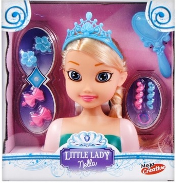 GŁOWA DO STYLIZACJI NELLA ZABAWKA FRYZURA