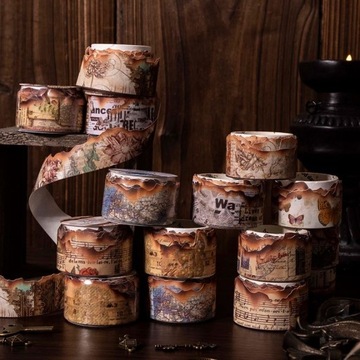 Наклейки для ежедневника, декоративные аксессуары для скрапбукинга, винтажные