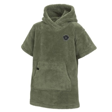 Poncho Mystic Teddy Kids Olive Green M