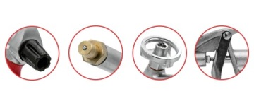 ПИСТОЛЕТ ДЛЯ КЛЕЕВОЙ ПЕНЫ Bauhus METAL премиум-класса для монтажной пены