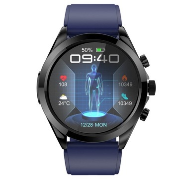 Zegarek Smartwatch Męski Hagen HC67.14.537 niebieski