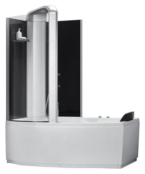 РОСКОШНАЯ ВАННА С ГИДРОМАССАЖЕМ И ДУШЕМ 170 СМ