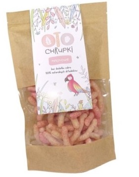 OTOLANDIA CHRUPKI PAŁECZKI ORKISZOWE MALINOWE 25G