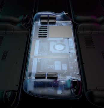 Корпус JSAUX, задняя панель, Steam Deck, синий