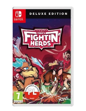 THEM'S FIGHTIN' HERDS DELUXE EDITION / SWITCH / KARTRIDŻ / POLSKIE NAPISY