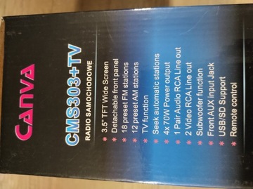 Автомагнитола CANVA CMS303+TV