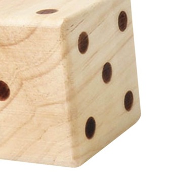 Деревянные игральные кости Jumbo, 7 см, игральные кости для ролевых игр