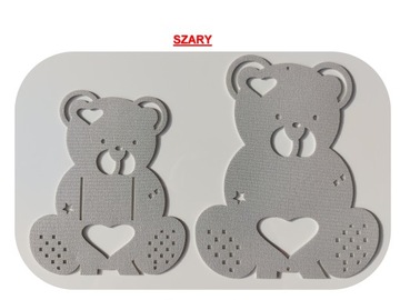 ДЕТСКИЙ КУЛОН МИШКА ТЕДДИ, АЖУР, АКРИЛОВАЯ ГИРЛЯНДИЯ, РАЗНЫЕ ЦВЕТА