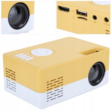 Светодиодный мини-проектор высокой четкости 1080p