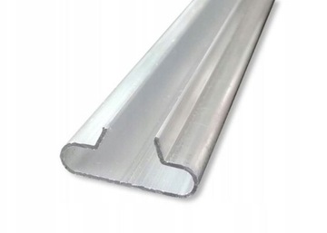 Wsuwka wkładka aluminiowa U wkład panel SPACEWALL SLATWALL SHOPWALL 120cm