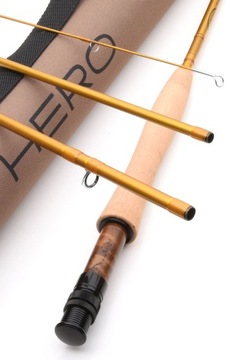WĘDKA MUCHOWA Jednoręczna Uchwyt Korkowy Vision Nymph HERO Flyrod 10´#3