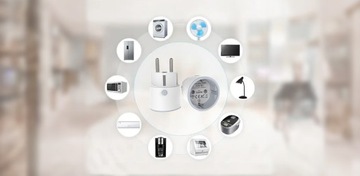 ИНТЕЛЛЕКТУАЛЬНАЯ РОЗЕТКА С ИЗМЕРЕНИЕМ 16А ФОТОВОЛЬТАИКА 260В ZIGBEE TUYA