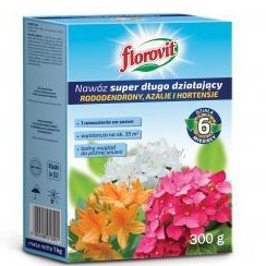 FLOROVIT DŁUGO DZIAŁAJĄCY RODODENDRONY AZALIE 300g