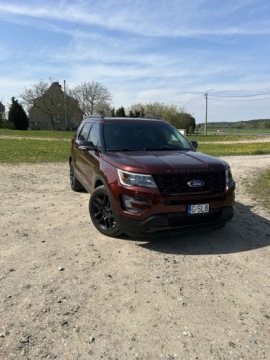 Ford Explorer V 2015 Ford Explorer wersja Sport 4X4 3.5 Twin Turbo 365KM 2015r, zdjęcie 1