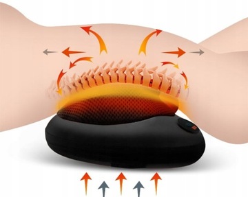PODUSZKA MASUJĄCA PLECY CIAŁO KARK MASAŻER SHIATSU