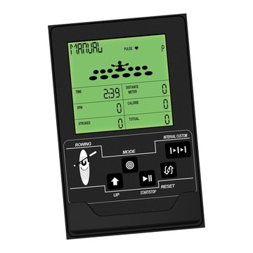 Электронный счетчик для универсальных гребных тренажеров