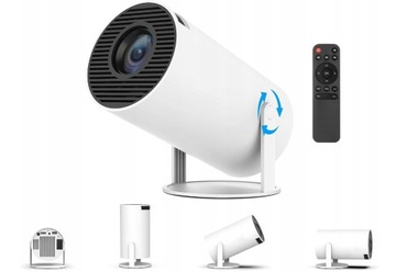 ПРОЕКТОР ANDROID TV WIFI FULL HD ПОРТАТИВНЫЙ УМНЫЙ ВРАЩАЮЩИЙСЯ ДИНАМИК