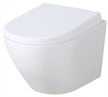 MISKA MISA WISZĄCA WC RIMLESS DESKA WO DUROPLAST