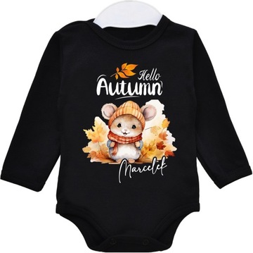 Body personalizowane MYSZKA IMIĘ PREZENT r. 80