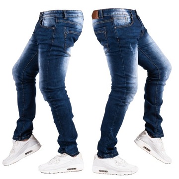 Spodnie męskie JEANSOWE VINTAGE DENIM CLUSI r.34