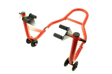 СТОЙКА СЕРВИСНОГО ПОДЪЕМНИКА ДЛЯ МОТОЦИКЛОВ - СПЕРЕДИ