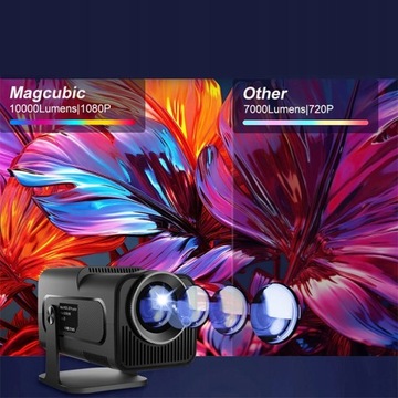 HY320 SMART FULL HD LED ANDROID WiFi ТВ 150 ДЮЙМОВ ПОРТАТИВНЫЙ ПРОЕКТОР