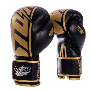 StormCloud Rękawice bokserskie Bolt 2.0 Czarne/Złote 14 oz
