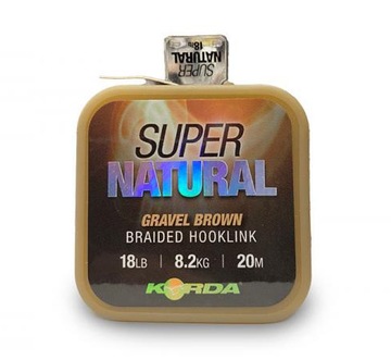 KORDA plecionka Super Natural - Gravel 25lb/ 20m