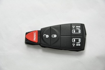 CHRYSLER JEEP DODGE KLÍČEK POUZDRO GUMA TLAČÍTKO